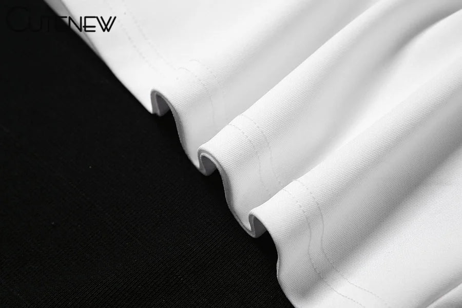 NIBBER Sexy Mesh Patchwork One Shoulder Playsuits Women Elegant Solid Skinny Flare Pants Jumpsuit Fashion Lady Party Streetwear