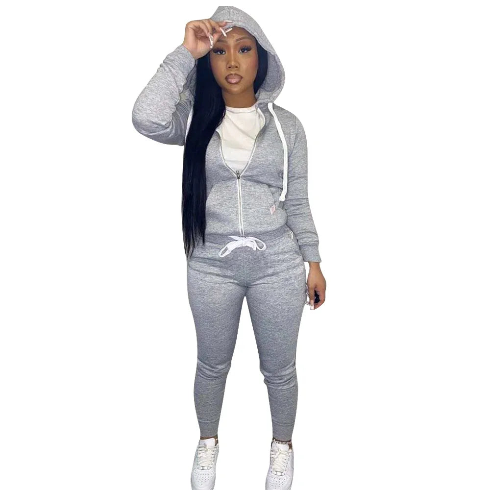 11 Colors fall winter 2 Piece Pants Set Women fall 2025 women clothes Hoodies Sweatshirt Outfit two piece pants set clothes