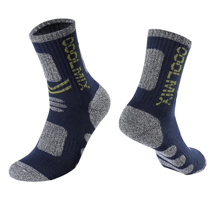 Winter Professional Outdoor Sport Cycling Socks Men  Basketball Football Soccer Running Trekking Socks Autumn