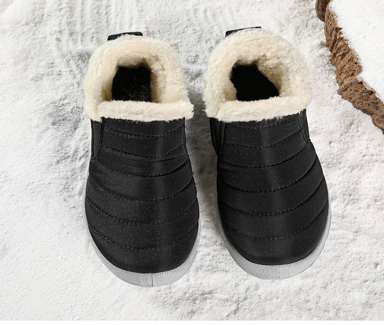 Men Boots Classics Waterproof Snow Boots For Winter Shoes Men's Black Fur Boots Ankle Winter Footwear Casual Botas Para Hombre