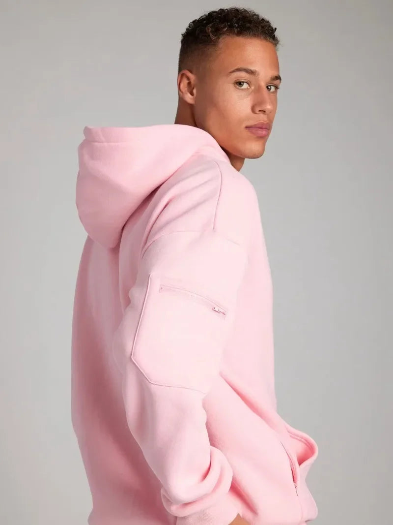 Fitness Workout Outfits Autumn Winter Women Tracksuit Sport Pocket Sweatshirt Hoodies with Eye Patch Sweatpants Two Piece Set