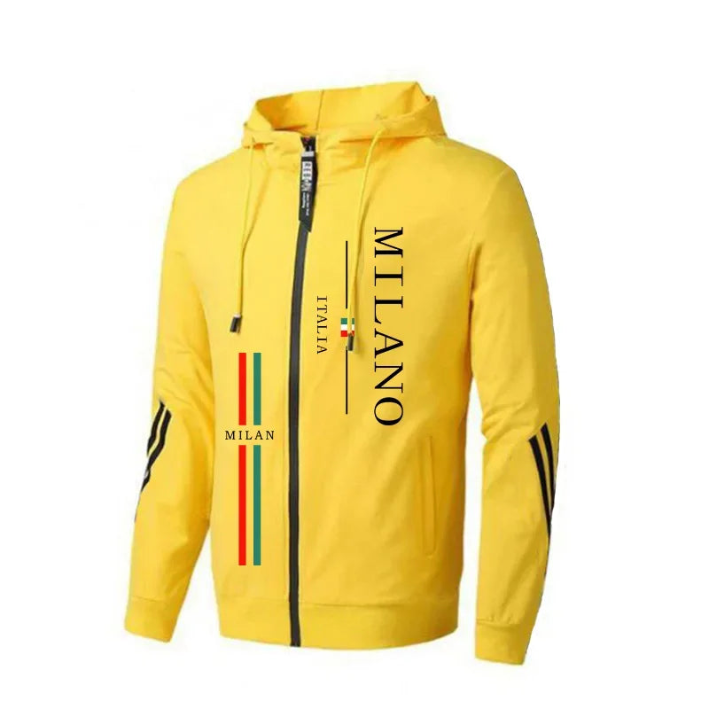 Fall Winter Daily Casual Sporty Jogger Set Fitness Jacket Outfit 2025 New Arrival Men's Tracksuit Zip-up Hoodie Black Sweatpants