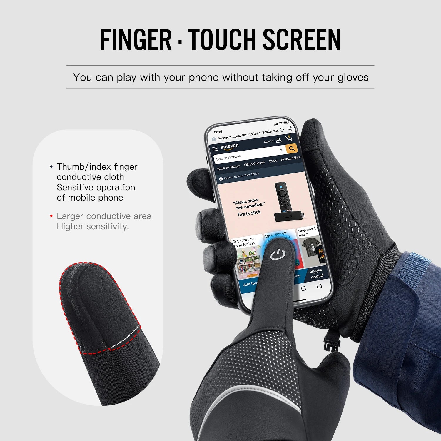 Winter Cycling Gloves for Men Women Warm Biking Glove for Riding Bicycle Gloves Waterproof Touchscreen Accessories Hiking Gloves