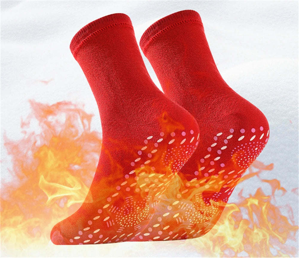 Winter Warm Magnetic Socks for Men and Women, Self-Heating Massage Therapy Comfortable Socks