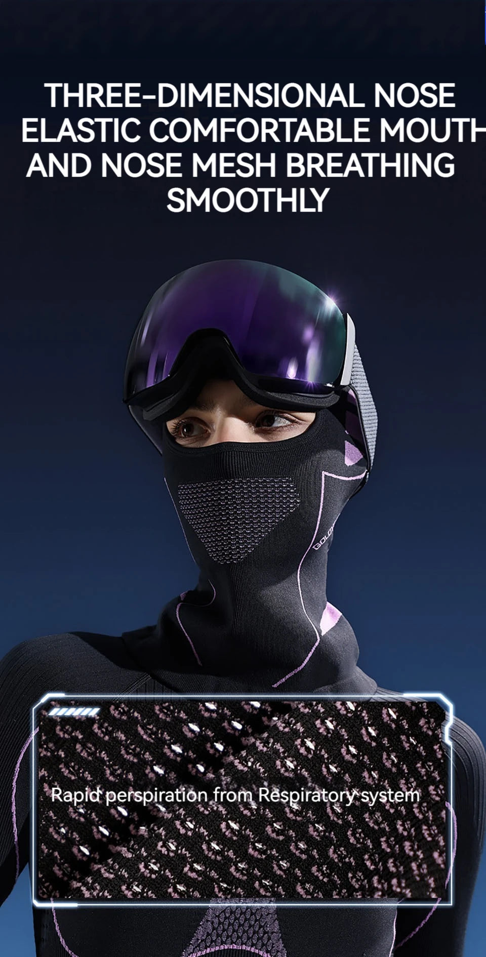 Men Women Cold-Proof Thermal Scarf Winter Ski Hat Balaclava Full Face Mask Ski Cycling Hunting Head Neck Cover Helmet Liner Cap