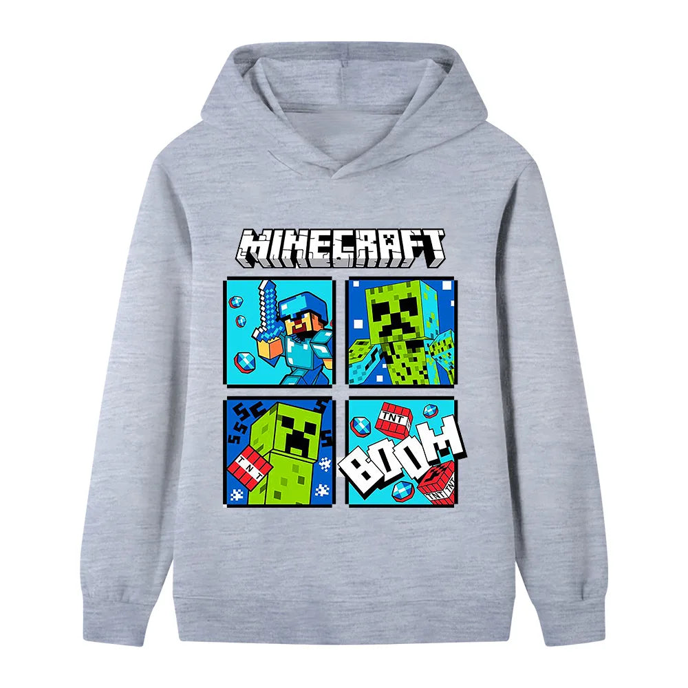 Fashionable and Trendy Hoodies for Boys and Girls, Warm for Autumn and Winter, Children's Tops, Comfortable and Versatile