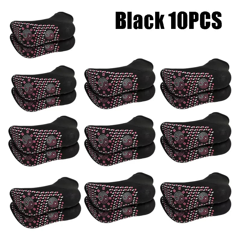 Winter Self-Heating Socks Thermal Heated Socks Soft Elastic Thicken Anti-Slip Socks for Women Men Outdoor Cycling Ski Tube Sock