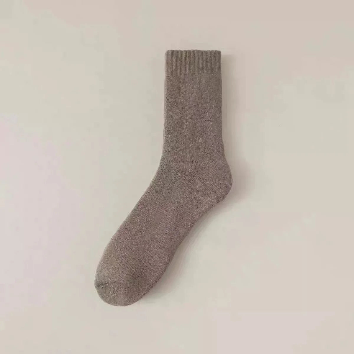 Winter Thermal Socks for Men Thickened Fleece Lined Long Socks Cashmere Feel Heat Retention Cold Weather Warm Sock Outdoor Sking