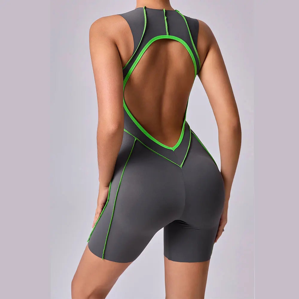 Yoga Set Jumpsuits Workout Outfits Fitness Sportswear Gym Tracksuit Push Up Rompers Sports Bodysuits Athletic Wear Women Clothes