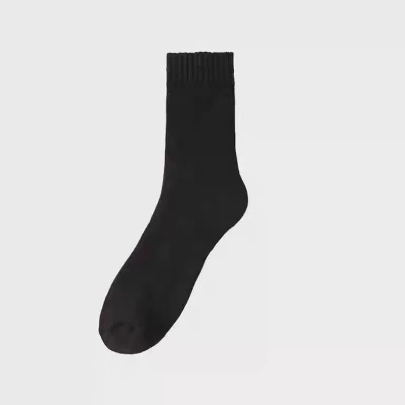 Winter Thermal Socks for Men Thickened Fleece Lined Long Socks Cashmere Feel Heat Retention Cold Weather Warm Sock Outdoor Sking