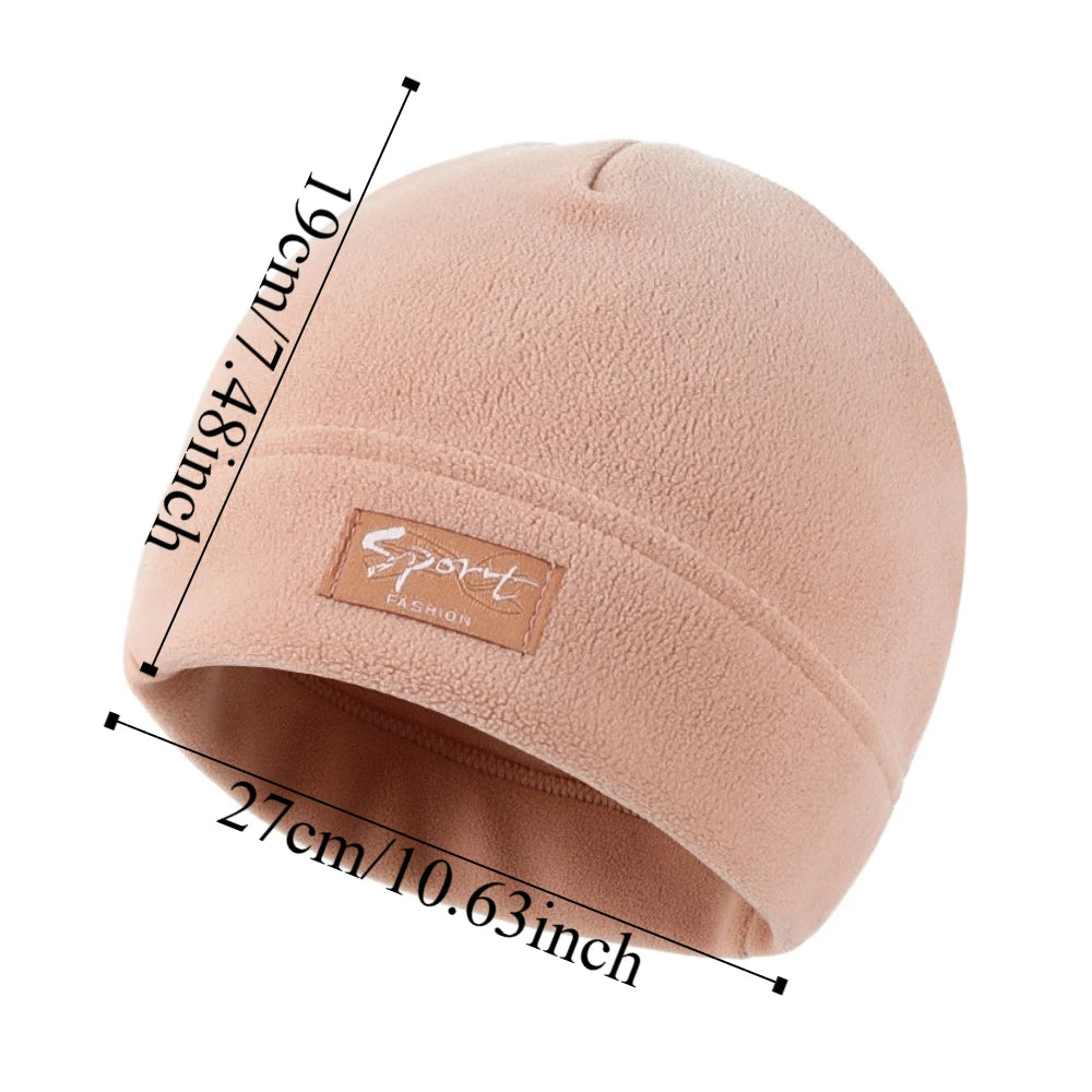 Neck Warmer Winter Beanie Hats Scarf Gloves Set Thicken Windproof Women Warm Knitted Hat Ear Protection Cold Proof
