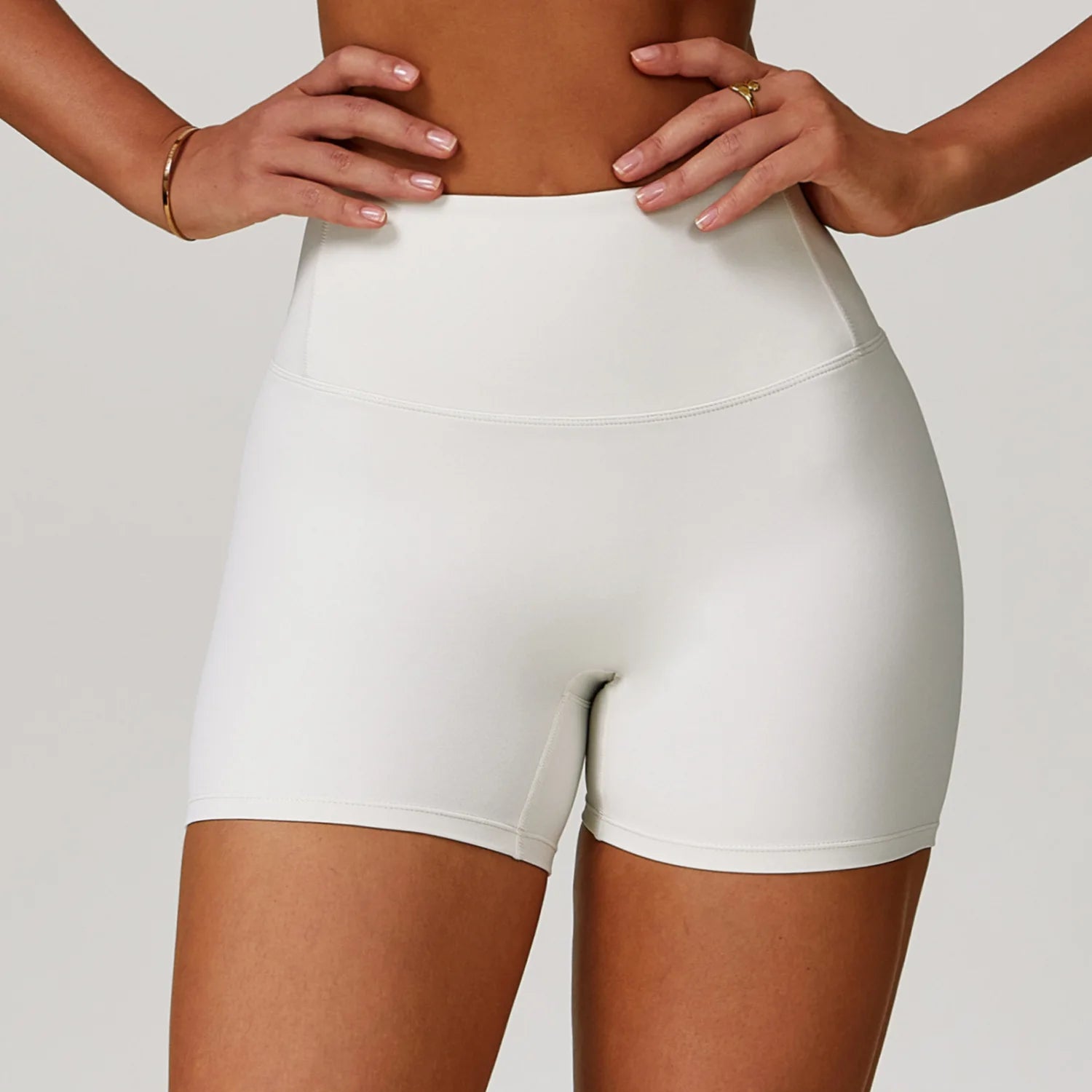 High Waist Workout Shorts Gym Wear Woman Fitness Outfits Yoga Pants Women Soft Workout Tights Spandex Solid Seamless Shorts