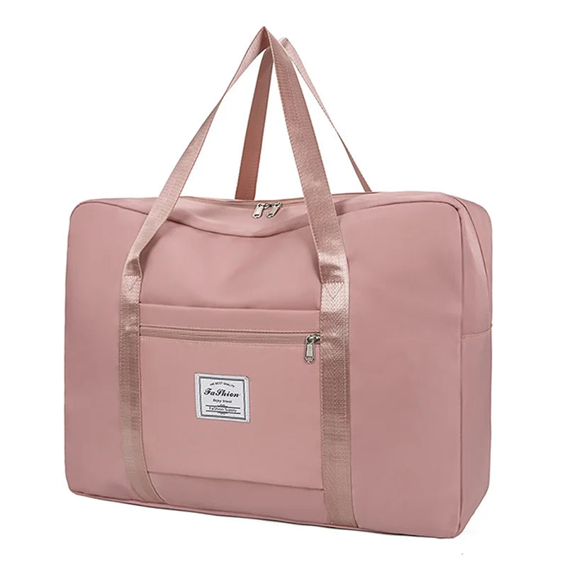 Large Capacity Folding Travel Bags Waterproof Luggage Tote Handbag Travel Duffle Bag Gym Yoga Storage Shoulder Bag For Women Men