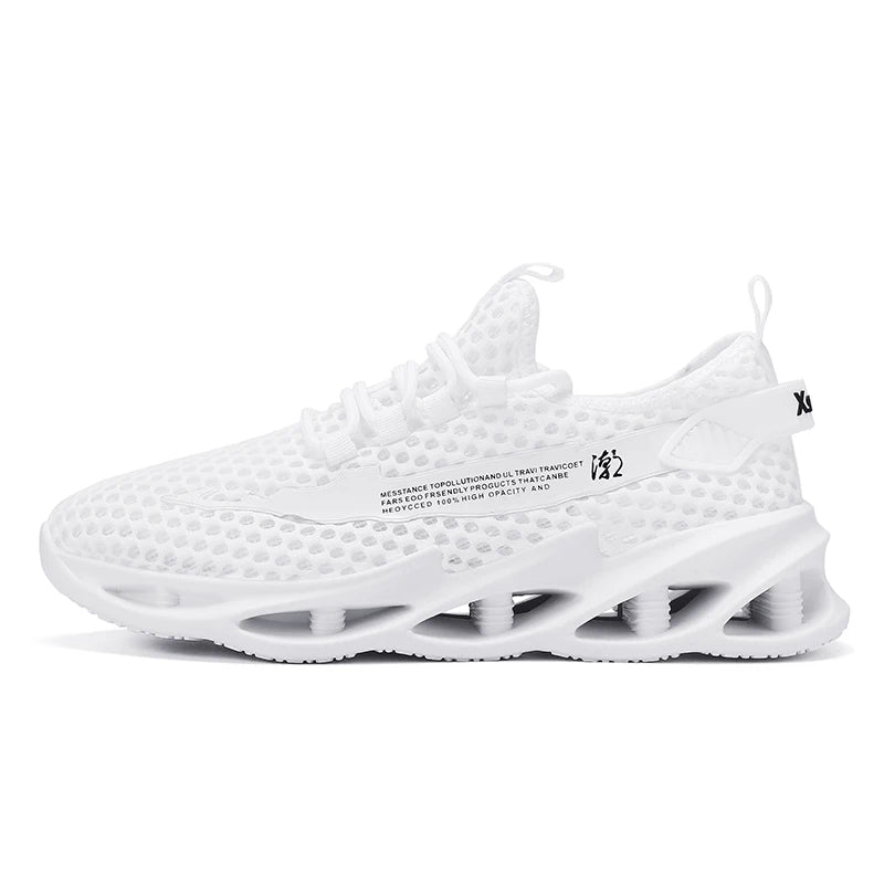 Men Shoes Summer 2023 New Breathable Mesh Hollow Tennis Shoes Man Running Sneakers Casual Sports Walking Shoes Tenis Masculino