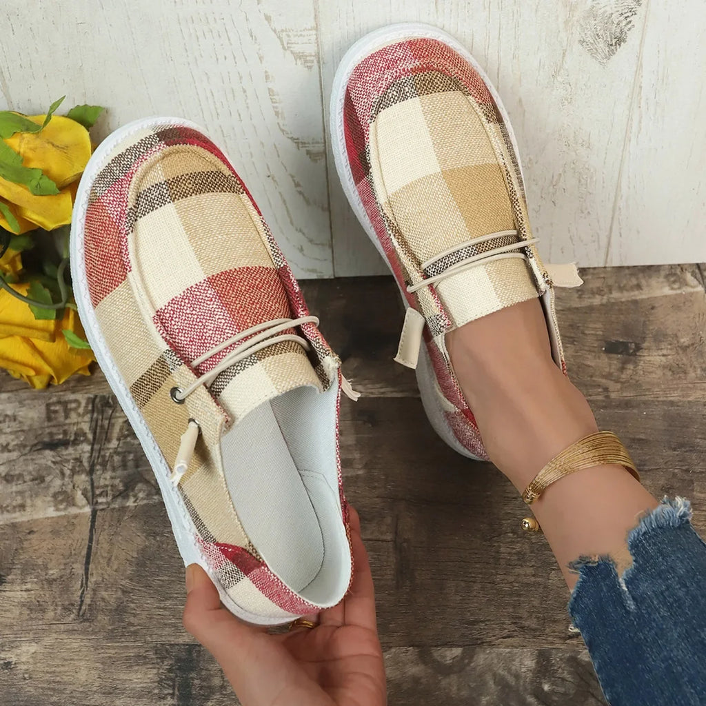 Women Canvas Shoes Summer Woman Fashion Breathable Lace Up Sports Shoes Women Platform Walking Designer Shoes Causal Sneakers