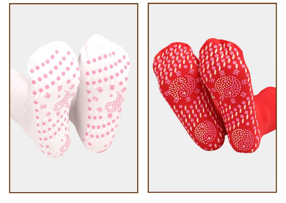 Winter Warm Magnetic Socks for Men and Women, Self-Heating Massage Therapy Comfortable Socks