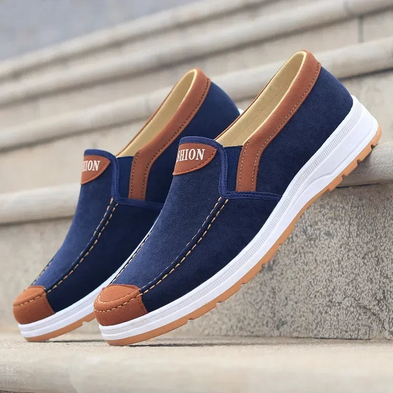 tenis masculino 2025 Summer Men Sneakers Lazy Flat Bottomed Person Casual Sneakers Comfortable And Lightweight Man Shoes