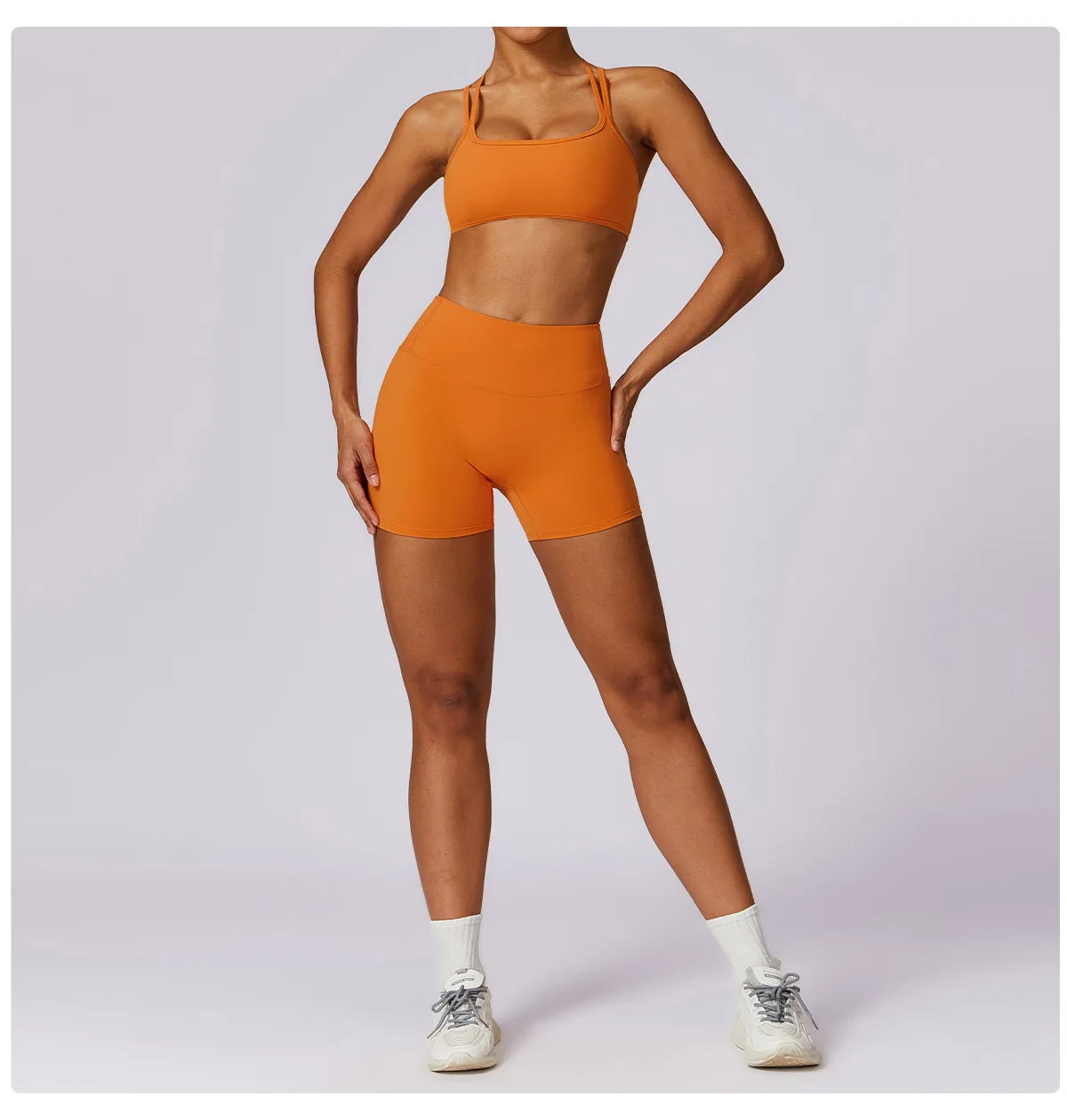 High Waist Workout Shorts Gym Wear Woman Fitness Outfits Yoga Pants Women Soft Workout Tights Spandex Solid Seamless Shorts