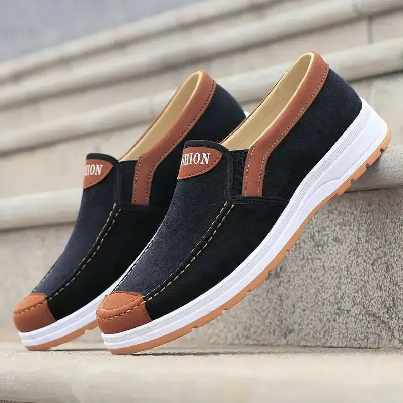 tenis masculino 2025 Summer Men Sneakers Lazy Flat Bottomed Person Casual Sneakers Comfortable And Lightweight Man Shoes