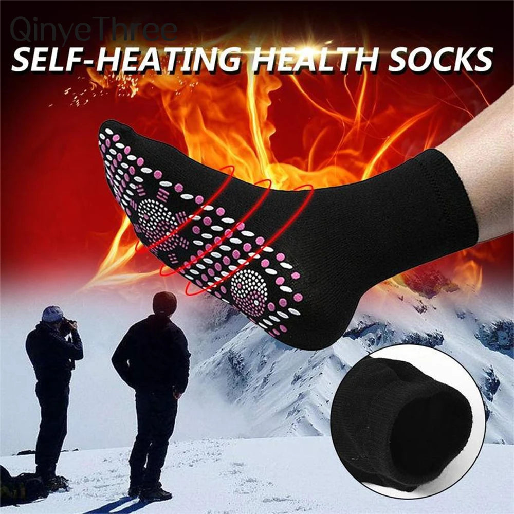 Winter Warm Magnetic Socks for Men and Women, Self-Heating Massage Therapy Comfortable Socks