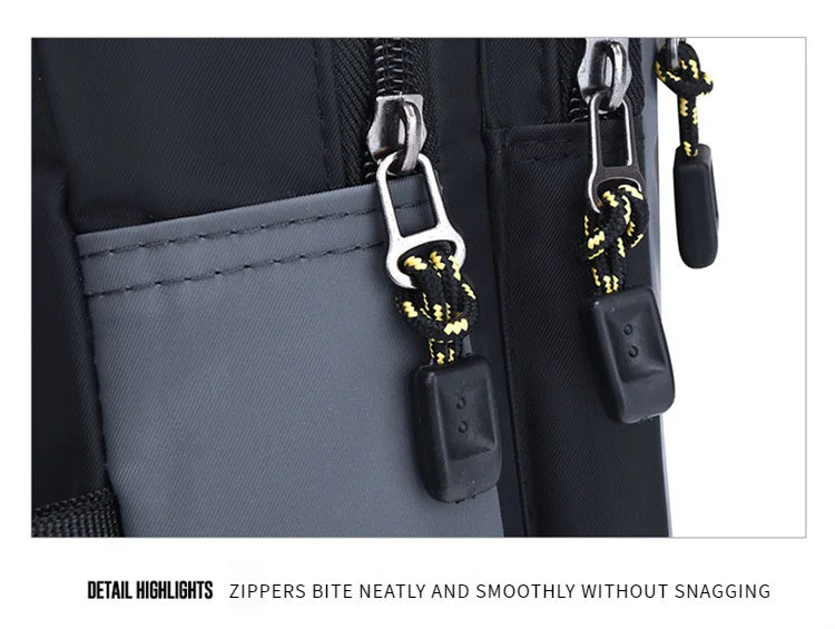 1pc Men's Casual Crossbody Bag, Fashion Sports Travel Oxford Cloth Sling Bag