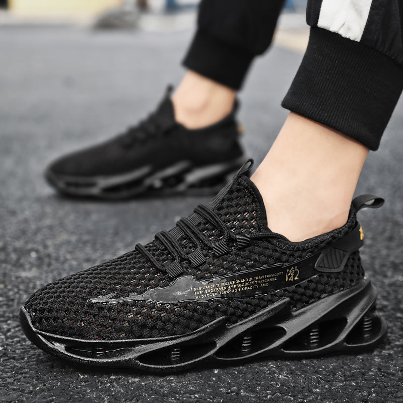 Men Shoes Summer 2023 New Breathable Mesh Hollow Tennis Shoes Man Running Sneakers Casual Sports Walking Shoes Tenis Masculino