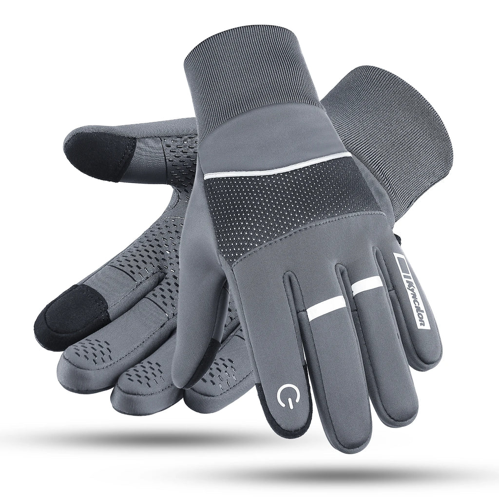 Winter Cycling Gloves for Men Women Warm Biking Glove for Riding Bicycle Gloves Waterproof Touchscreen Accessories Hiking Gloves