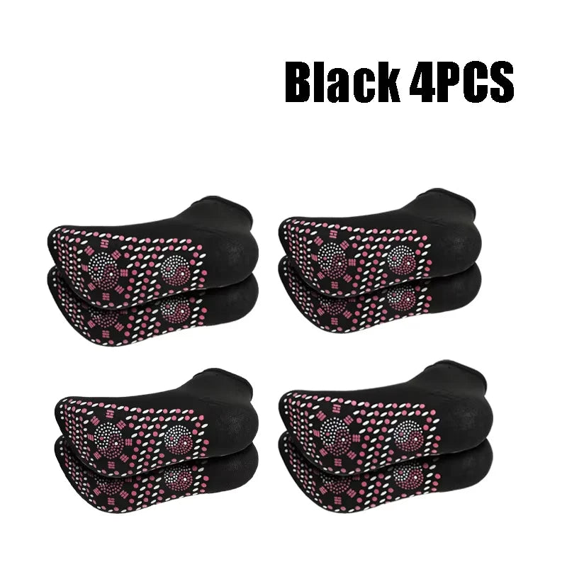 Winter Self-Heating Socks Thermal Heated Socks Soft Elastic Thicken Anti-Slip Socks for Women Men Outdoor Cycling Ski Tube Sock