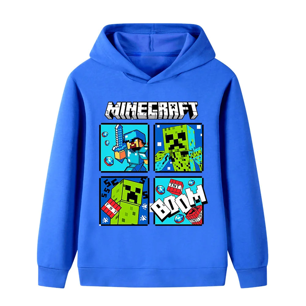 Fashionable and Trendy Hoodies for Boys and Girls, Warm for Autumn and Winter, Children's Tops, Comfortable and Versatile