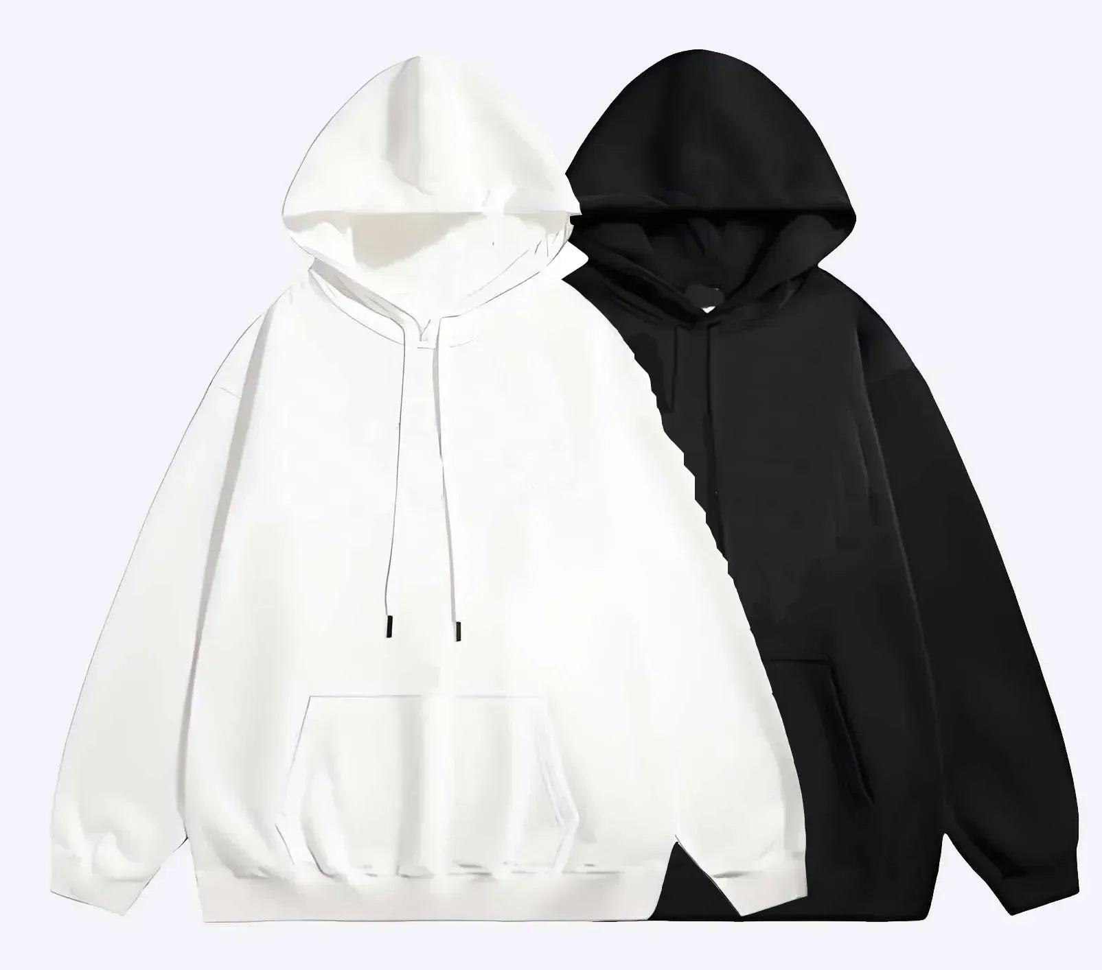 Hoodies for men and women fashionable casual street wear plus size hoodies loose fit for autumn and winter 2025