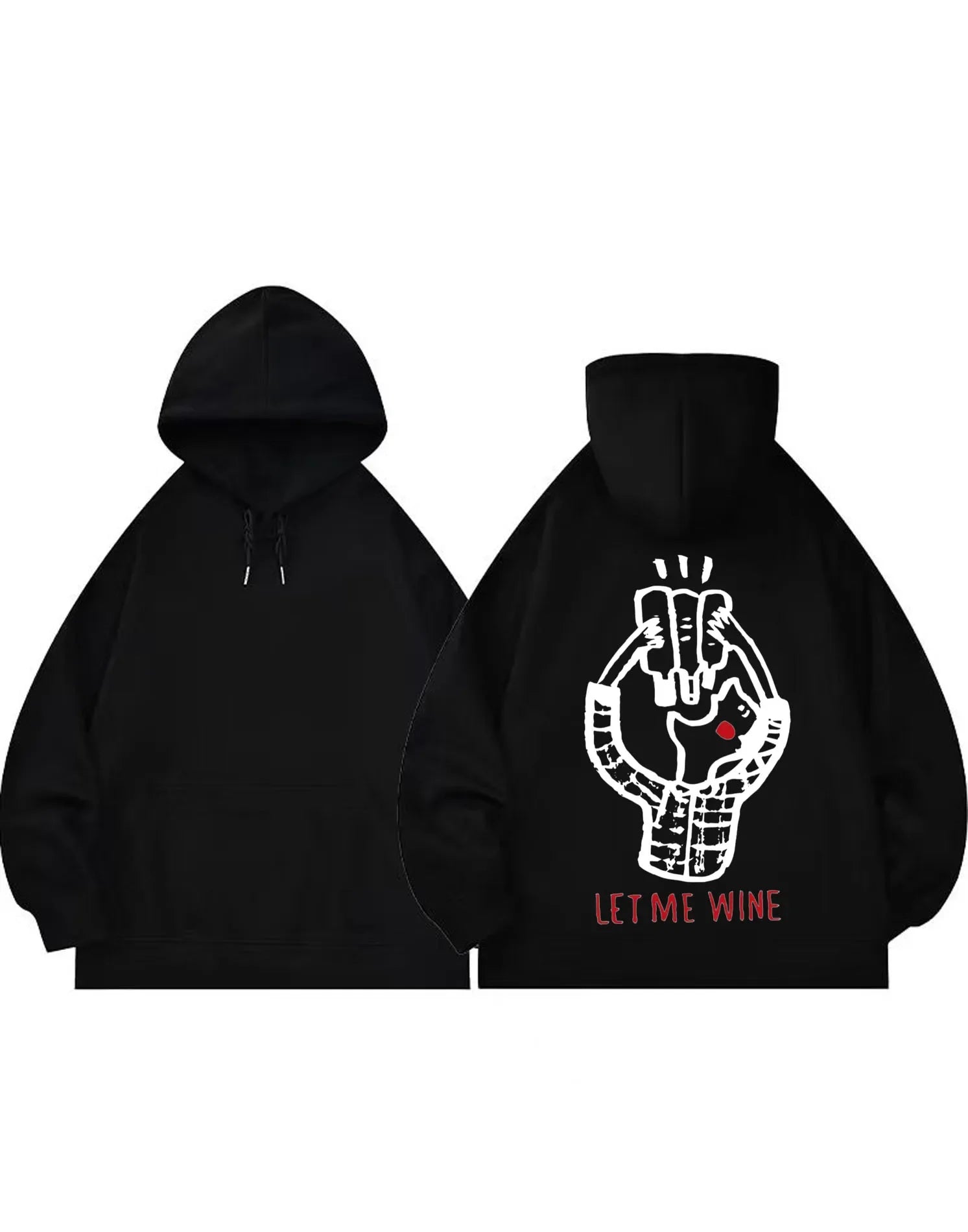 Hoodies for men and women fashionable casual street wear plus size hoodies loose fit for autumn and winter 2025