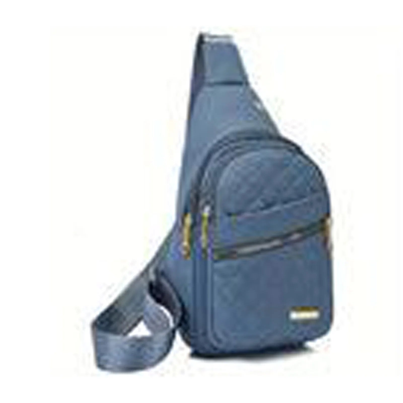 Sling Chest Bag Phone Purse Waterproofing Nylon Women Men Small Shoulder Bags for Sports Shopping Leisure White Sling Bag