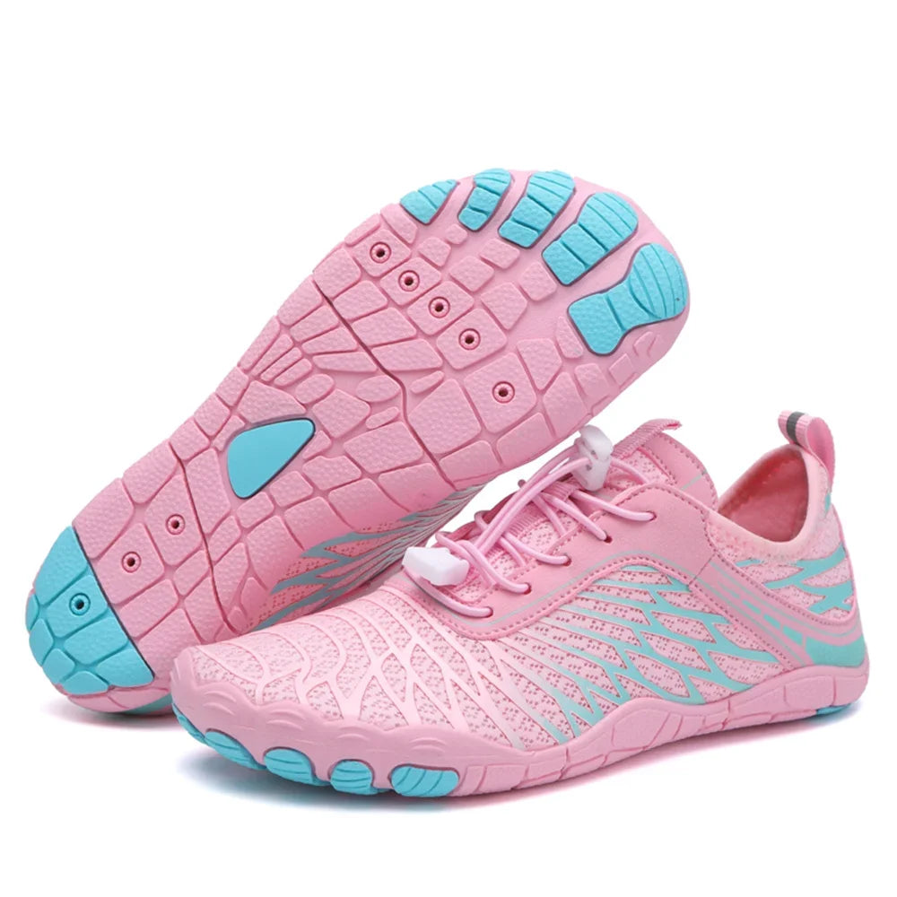 Women Men Aqua Shoes Beach Barefoot Water Sports Sneakers Unisex Summer Lightweight Quick Dry Outdoor Upstream Wading Swimming