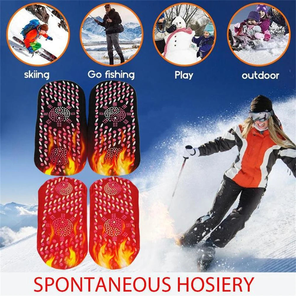 Winter Warm Magnetic Socks for Men and Women, Self-Heating Massage Therapy Comfortable Socks