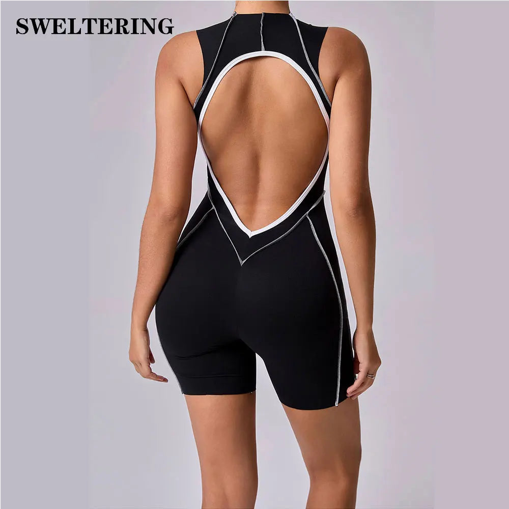 Yoga Set Jumpsuits Workout Outfits Fitness Sportswear Gym Tracksuit Push Up Rompers Sports Bodysuits Athletic Wear Women Clothes