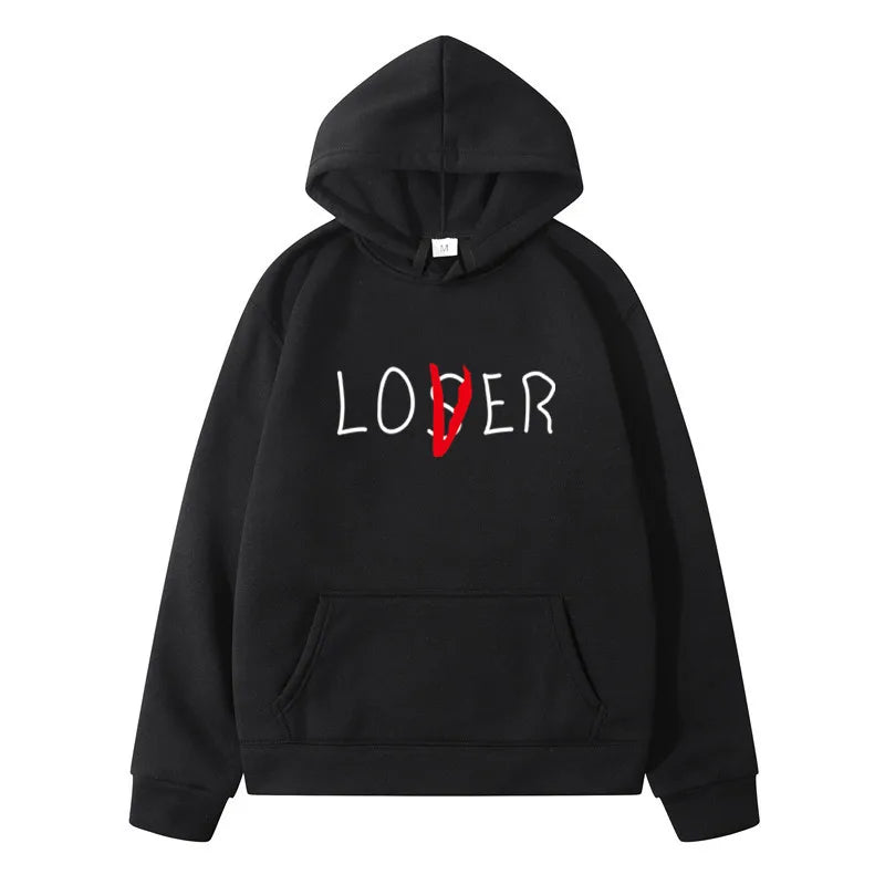 Men Fashion Hoodies Men Women Hooded Sweatshirts Fashion Hip Hop Casual Pullovers Autumn Boys Girls Black Streetwear Hoodie