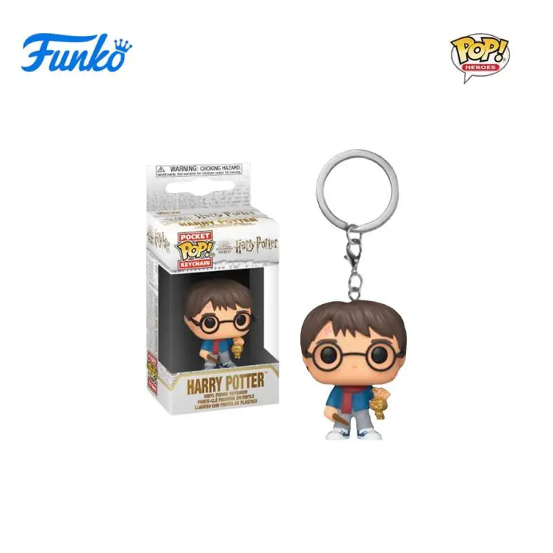 FUNKO POP Classic Film characters Dumbledore Harry Potter Lord Voldemort Hermione Toy Figures Collection Model Toys Key Chain