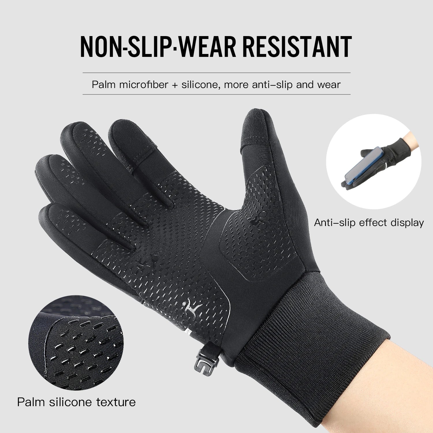 Winter Cycling Gloves for Men Women Warm Biking Glove for Riding Bicycle Gloves Waterproof Touchscreen Accessories Hiking Gloves