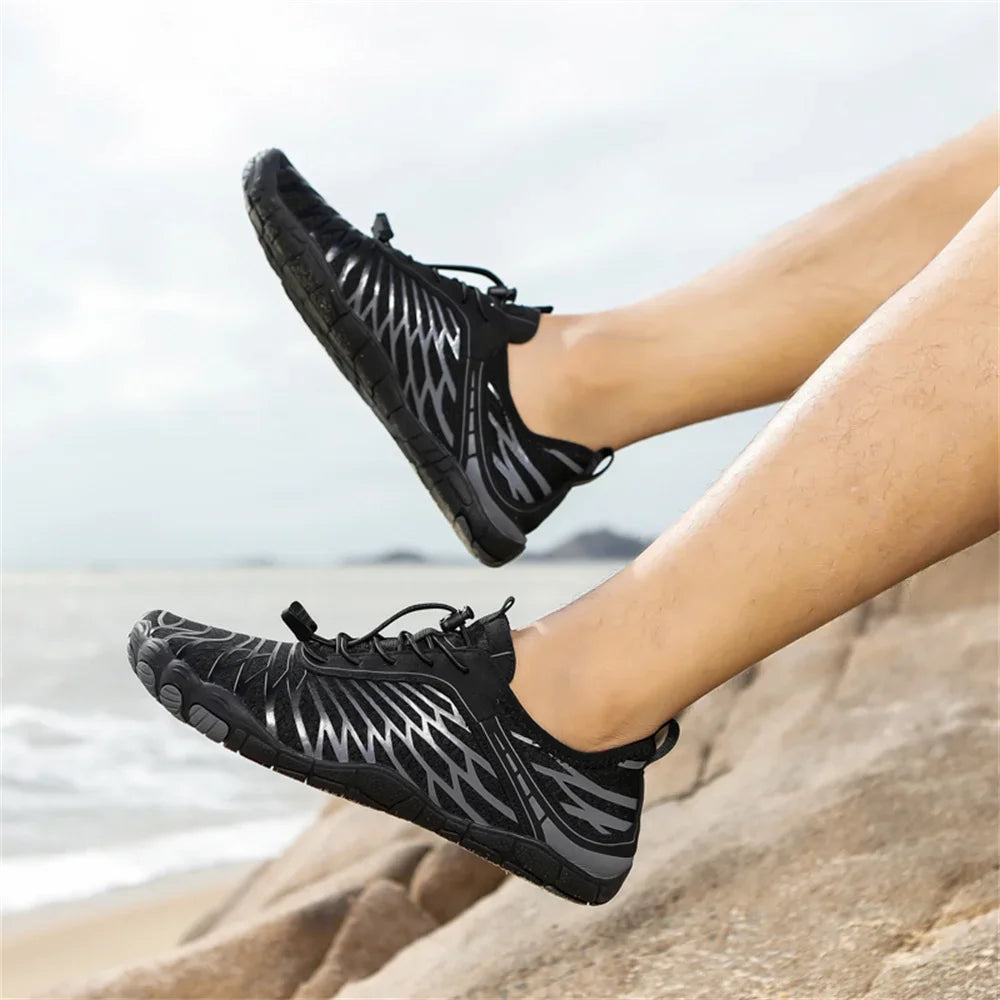 Women Men Aqua Shoes Beach Barefoot Water Sports Sneakers Unisex Summer Lightweight Quick Dry Outdoor Upstream Wading Swimming