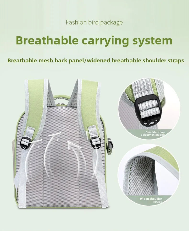Cat backpack  outing schoolbag  double-shoulder pet bag  cat for travel  dog and cat supplies  transparent large-capacity portab