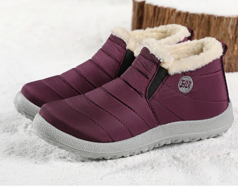 Men Boots Classics Waterproof Snow Boots For Winter Shoes Men's Black Fur Boots Ankle Winter Footwear Casual Botas Para Hombre