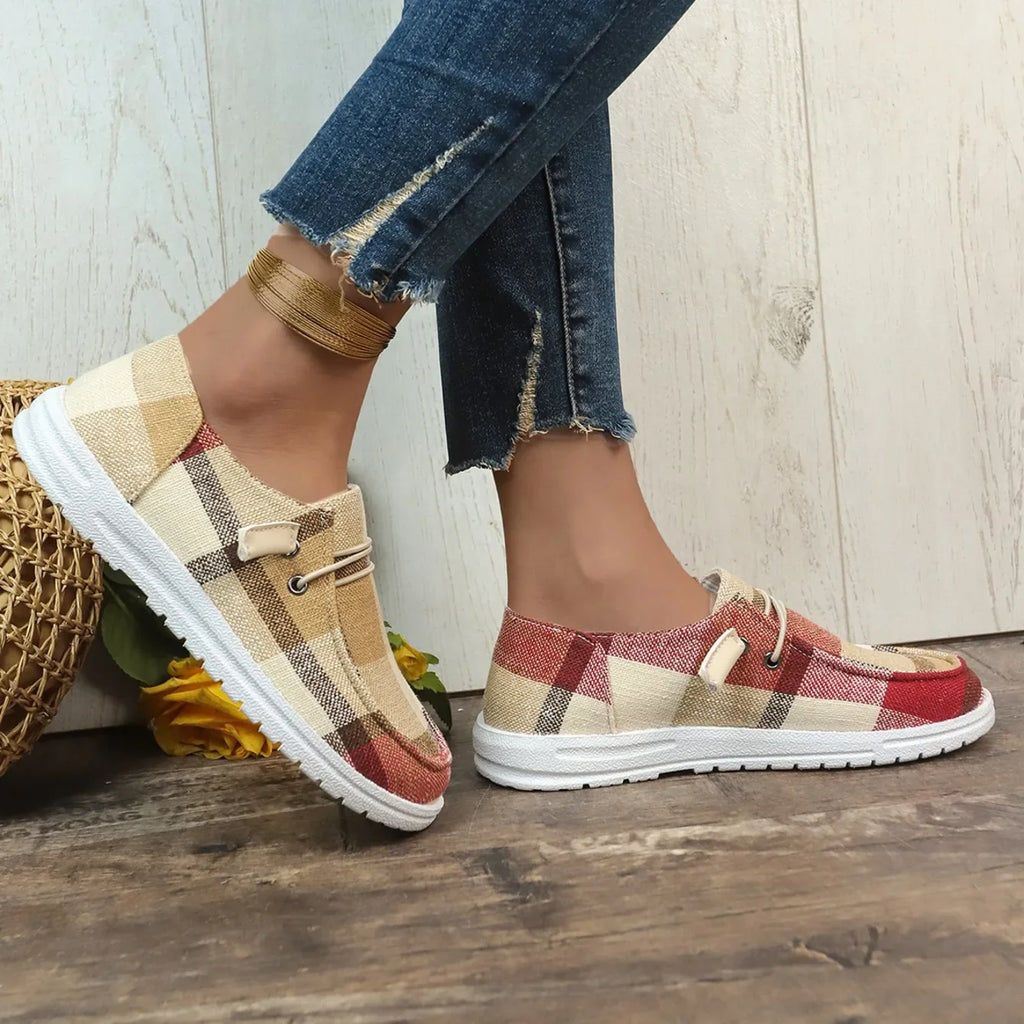 Women Canvas Shoes Summer Woman Fashion Breathable Lace Up Sports Shoes Women Platform Walking Designer Shoes Causal Sneakers