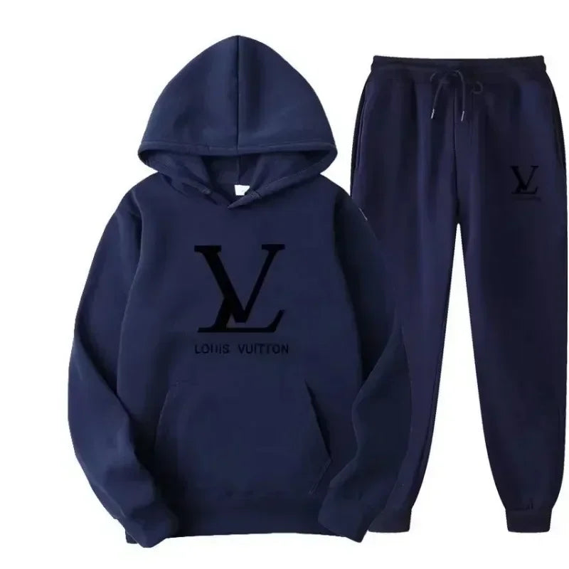 New-style couple outfits and casual pants for the autumn and winter of 2025, as well as outdoor fashionable jogging sets