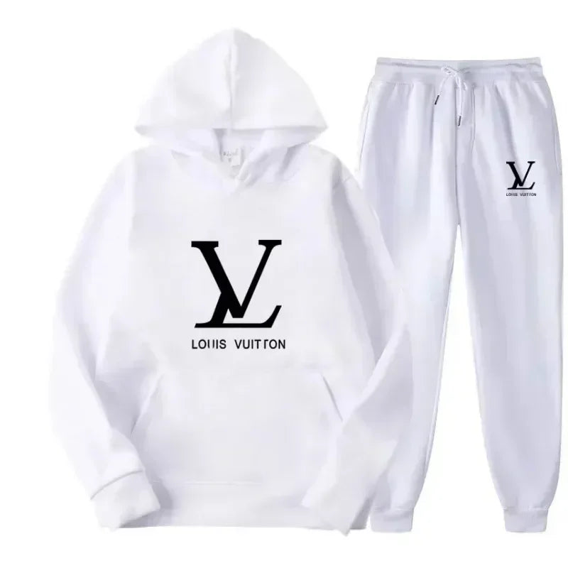 New-style couple outfits and casual pants for the autumn and winter of 2025, as well as outdoor fashionable jogging sets