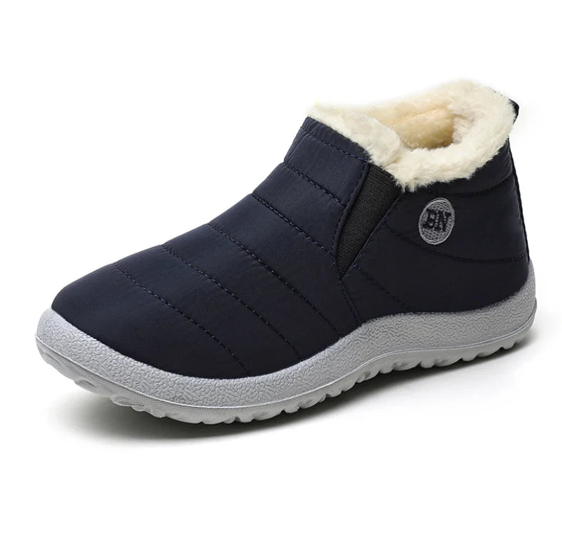 Men Boots Classics Waterproof Snow Boots For Winter Shoes Men's Black Fur Boots Ankle Winter Footwear Casual Botas Para Hombre