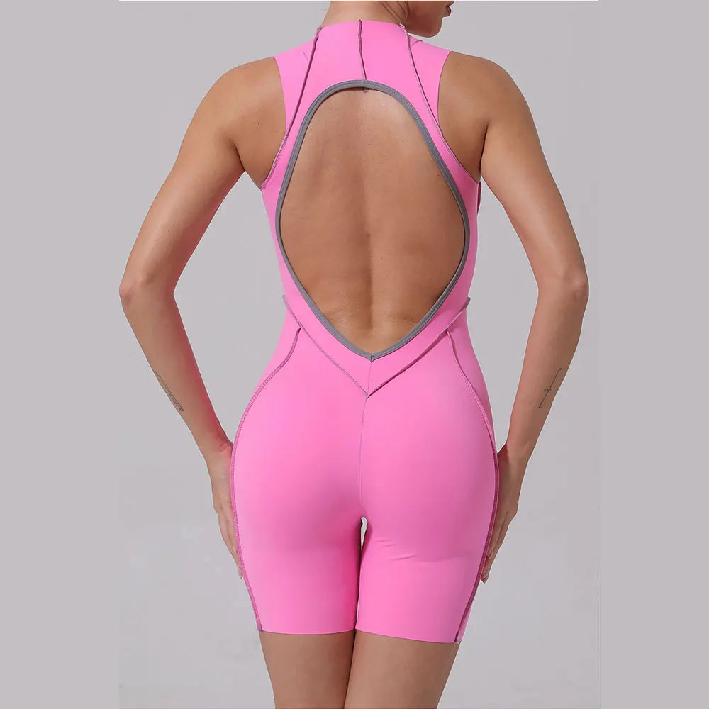 Yoga Set Jumpsuits Workout Outfits Fitness Sportswear Gym Tracksuit Push Up Rompers Sports Bodysuits Athletic Wear Women Clothes