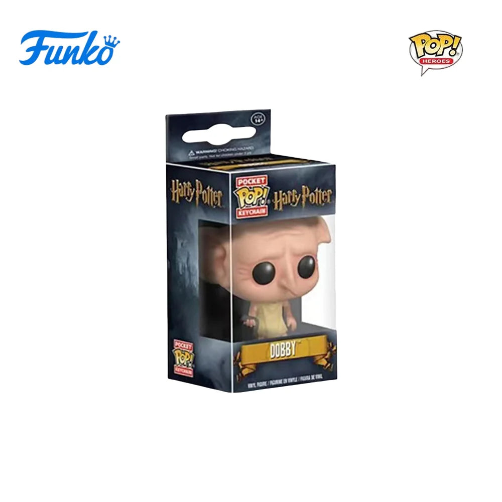 FUNKO POP Classic Film characters Dumbledore Harry Potter Lord Voldemort Hermione Toy Figures Collection Model Toys Key Chain
