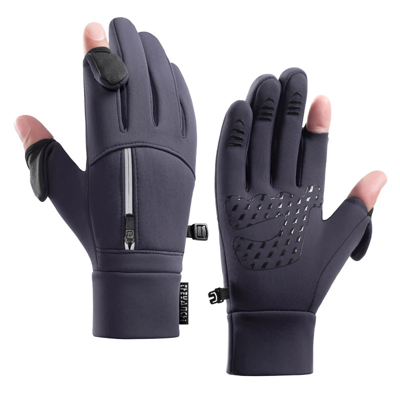Winter Gloves for Men Women Touch Screen,Cold Weather Thermal Sport Gloves for Fishing Running Cycling Driving, Warm Windproof