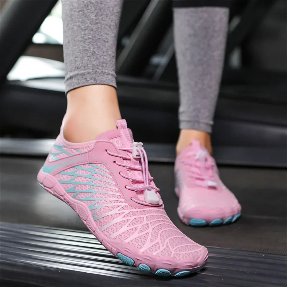 Women Men Aqua Shoes Beach Barefoot Water Sports Sneakers Unisex Summer Lightweight Quick Dry Outdoor Upstream Wading Swimming