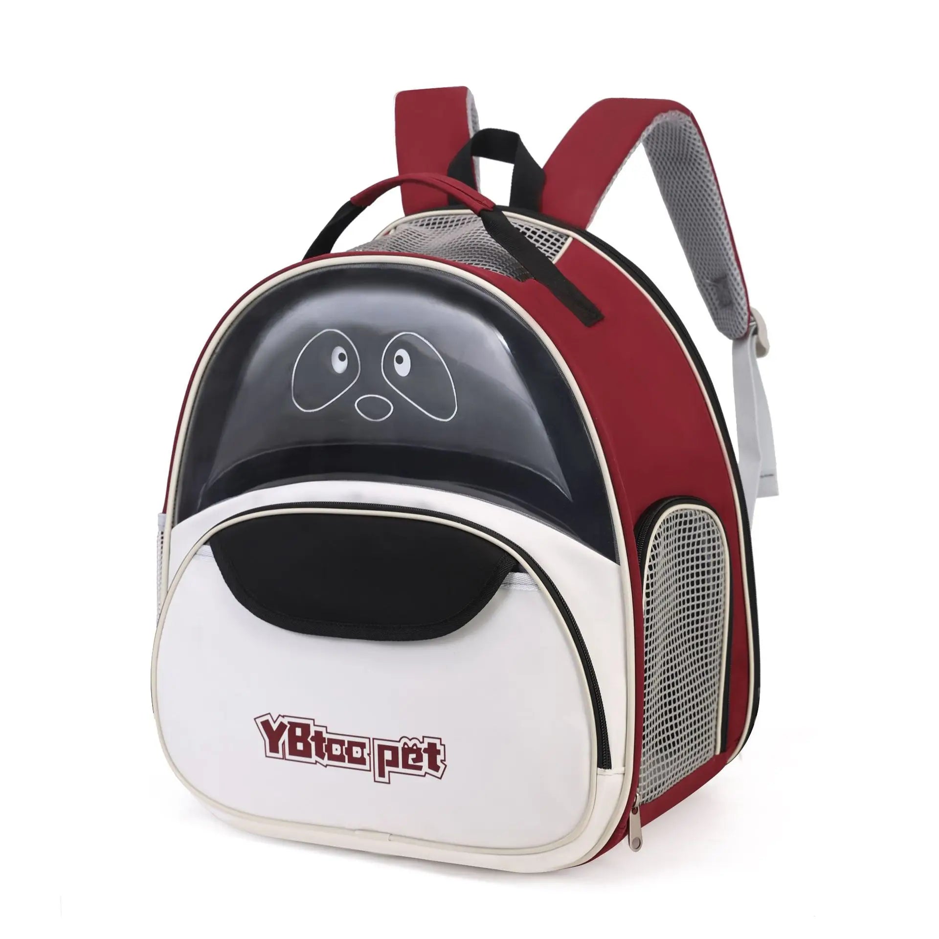 Cat backpack  outing schoolbag  double-shoulder pet bag  cat for travel  dog and cat supplies  transparent large-capacity portab